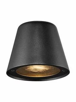 Nordlux Außenwandleuchte Aleria in Schwarz, B 12 x H 11 cm -Leuchten Verkaufsladen Aussenwandleuchte Aleria in Schwarz 4