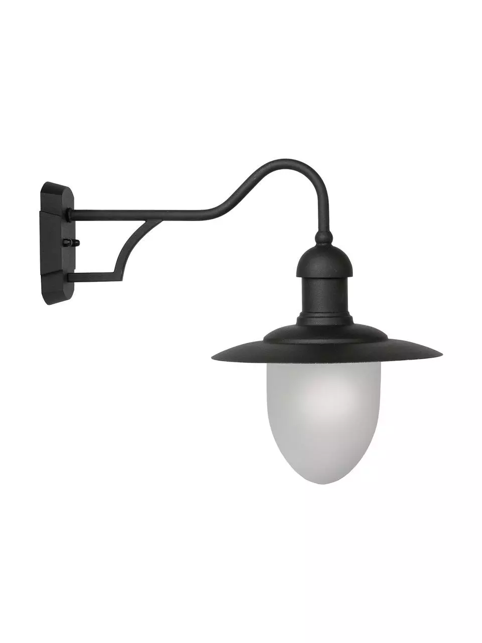 Lucide Außenwandleuchte Anne mit Glasschirm, B 25 x H 35 cm 3 Lucide Außenwandleuchte Anne mit Glasschirm, B 25 x H 35 cm