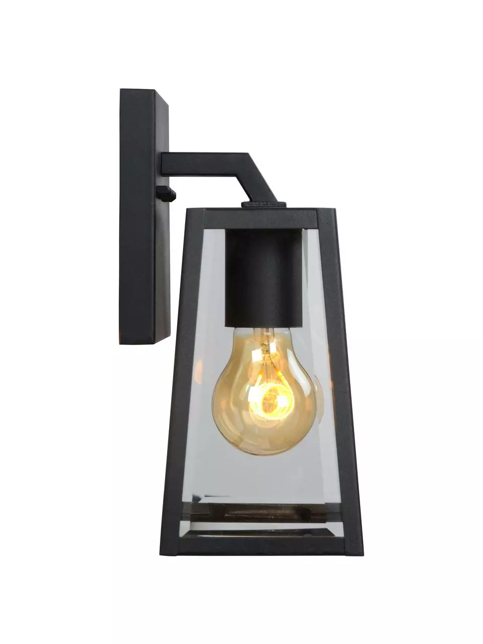 Lucide Außenwandleuchte Matslot aus Glas, B 14 x H 25 cm 8 Lucide Außenwandleuchte Matslot aus Glas, B 14 x H 25 cm – Bild 6