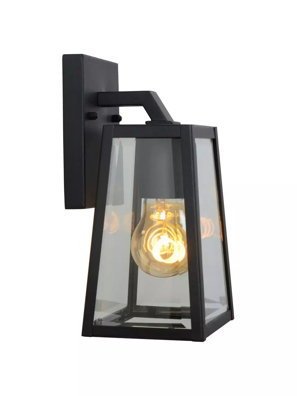 Lucide Außenwandleuchte Matslot aus Glas, B 14 x H 25 cm 3 Lucide Außenwandleuchte Matslot aus Glas, B 14 x H 25 cm