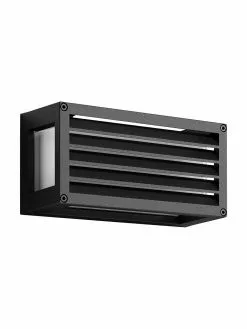 Außenwandleuchte Ray in Anthrazit, B 25 x H 13 cm