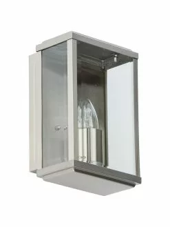 Searchlight Au&szlig;enwandleuchte Wally mit Glasschirm, B 16 x H 25 cm -Leuchten Verkaufsladen Aussenwandleuchte Wally mit Glasschirm 9