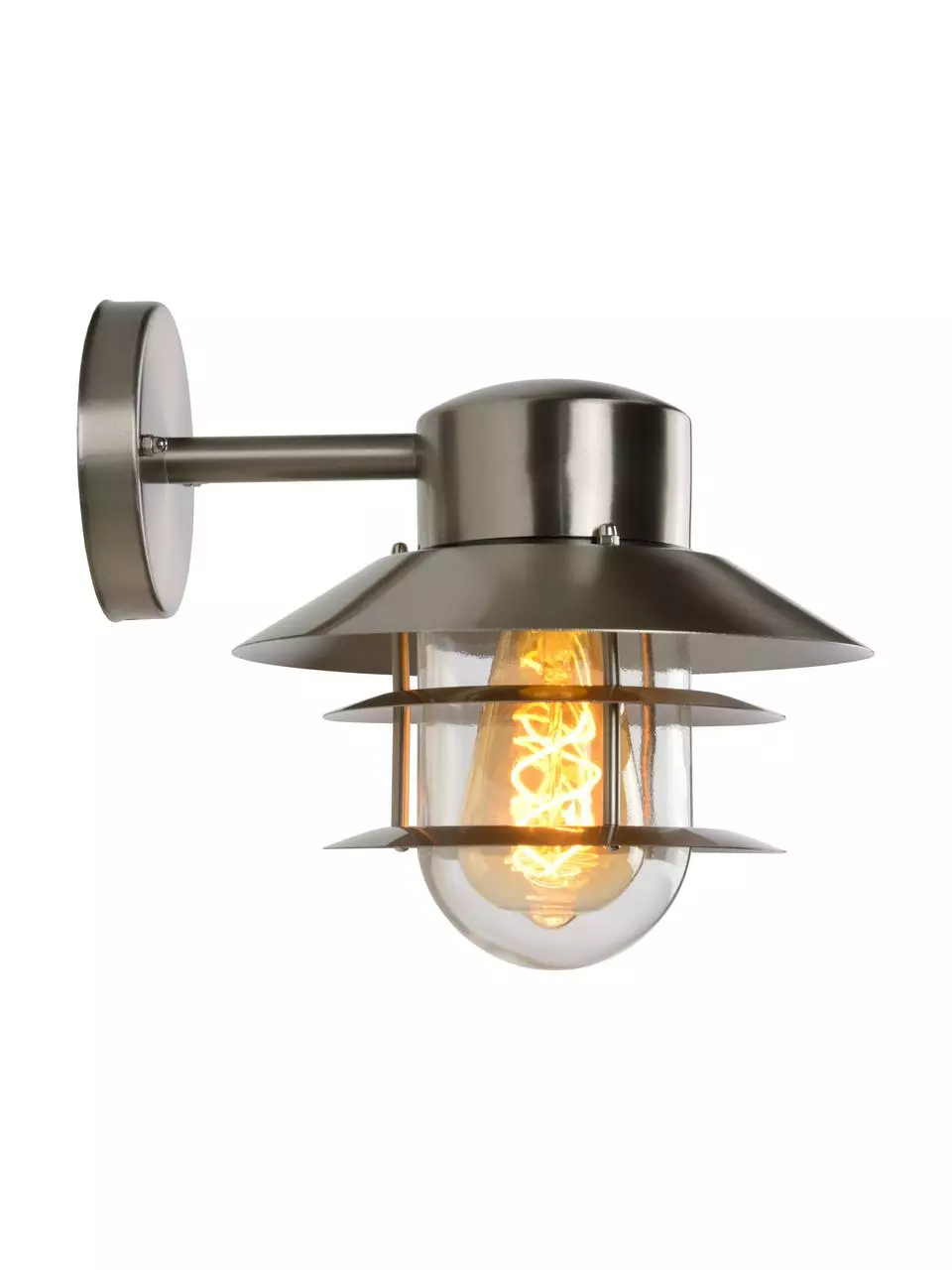 Lucide Außenwandleuchte Zico mit Glasschirm, B 22 x H 24 cm 6 Lucide Außenwandleuchte Zico mit Glasschirm, B 22 x H 24 cm – Bild 4