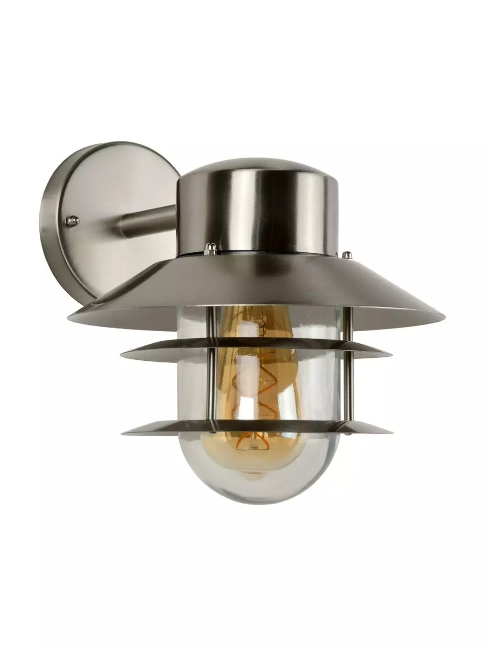 Lucide Außenwandleuchte Zico mit Glasschirm, B 22 x H 24 cm 3 Lucide Außenwandleuchte Zico mit Glasschirm, B 22 x H 24 cm