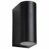 Lucide Au&szlig;enwandleuchte Zora in Schwarz, B 7 x H 15 cm -Leuchten Verkaufsladen Aussenwandleuchte Zora in Schwarz
