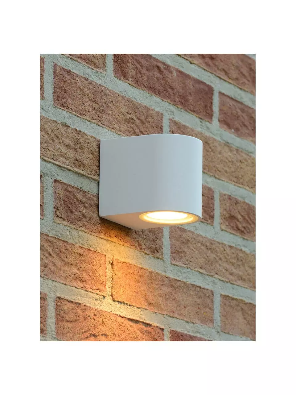 Lucide Außenwandleuchte Zora in Weiß, B 7 x H 8 cm 4 Lucide Außenwandleuchte Zora in Weiß, B 7 x H 8 cm – Bild 2