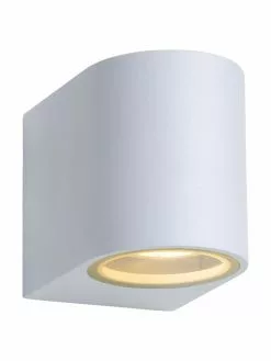 Lucide Außenwandleuchte Zora in Weiß, B 7 x H 8 cm 9 Lucide Außenwandleuchte Zora in Weiß, B 7 x H 8 cm -Leuchten Verkaufsladen Aussenwandleuchte Zora in Weiss 13