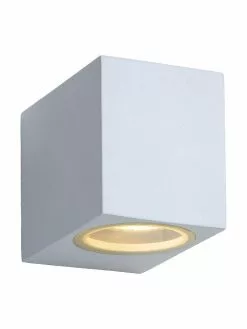 Lucide Au&szlig;enwandleuchte Zora in Wei&szlig;, B 7 x H 8 cm -Leuchten Verkaufsladen Aussenwandleuchte Zora in Weiss 17