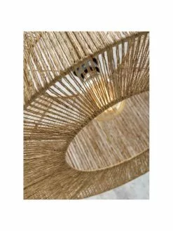 Boho-Deckenleuchte Iguazu aus Jute, Ø 50 x H 22 cm -Leuchten Verkaufsladen Boho Deckenleuchte Iguazu aus Jute 4