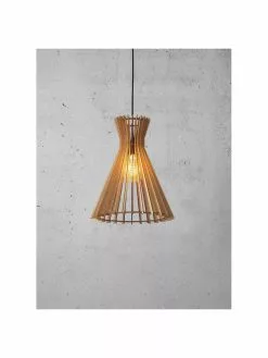 Nordlux Boho-Pendelleuchte Groa aus Holz, Ø 34 x H 41 cm -Leuchten Verkaufsladen Boho Pendelleuchte Groa aus Holz 5