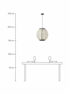 Boho-Pendelleuchte Tanah, Ø 47 x H 47 cm -Leuchten Verkaufsladen Boho Pendelleuchte Tanah 2