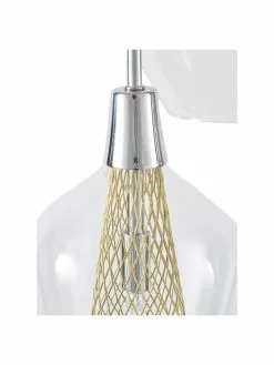 Cluster-Pendelleuchte Filo aus Glas, Ø 36 x H 120 cm -Leuchten Verkaufsladen Cluster Pendelleuchte Filo aus Glas 5