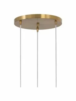 Cluster-Pendelleuchte Vario aus satiniertem Glas, Ø 39 x H 24 cmNur noch wenige verfügbar -Leuchten Verkaufsladen Cluster Pendelleuchte Vario aus satiniertem Glas 5