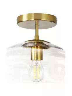 Westwing Collection Deckenleuchte Amora aus transparentem Glas, Ø 35 x H 28 cm -Leuchten Verkaufsladen Deckenleuchte Amora aus transparentem Glas 10