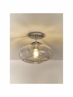 Westwing Collection Deckenleuchte Amora aus transparentem Glas, Ø 35 x H 28 cm -Leuchten Verkaufsladen Deckenleuchte Amora aus transparentem Glas 3