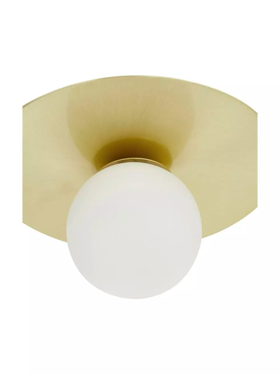 Westwing Collection Deckenleuchte Ciara aus Opalglas, B 69 x H 16 cm 7 Westwing Collection Deckenleuchte Ciara aus Opalglas, B 69 x H 16 cm – Bild 5