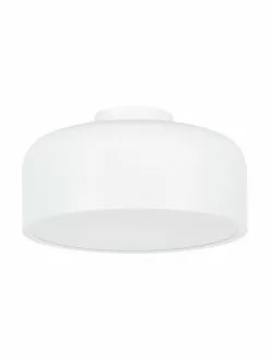 Westwing Collection Deckenleuchte Ole aus Metall, Ø 35 x H 18 cm