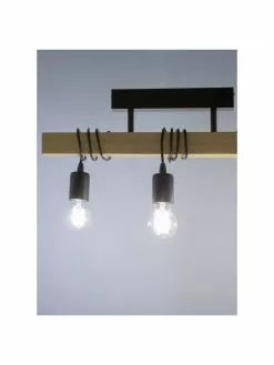 Deckenleuchte Townshend aus Holz, B 55 x H 27 cm -Leuchten Verkaufsladen Deckenleuchte Townshend aus Holz 16