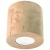 Deckenspot Roda aus Holz, Ø 10 x H 12 cm -Leuchten Verkaufsladen Deckenspot Roda aus Holz