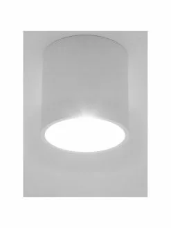 Deckenspot Roda in Wei&szlig;, Ø 10 x H 10 cm -Leuchten Verkaufsladen Deckenspot Roda in Weiss 4