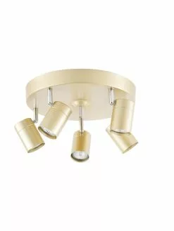 By Rydens Deckenstrahler Correct in Gold, Ø 30 x H 14 cm