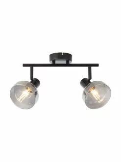 Deckenstrahler Reflekt aus Glas, B 43 x H 20 cmNur noch 1 Artikel verfügbar 11 Deckenstrahler Reflekt aus Glas, B 43 x H 20 cmNur noch 1 Artikel verfügbar -Leuchten Verkaufsladen Deckenstrahler Reflekt aus Glas 3