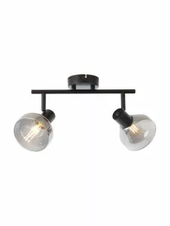 Deckenstrahler Reflekt aus Glas, B 43 x H 20 cmNur noch 1 Artikel verfügbar 12 Deckenstrahler Reflekt aus Glas, B 43 x H 20 cmNur noch 1 Artikel verfügbar -Leuchten Verkaufsladen Deckenstrahler Reflekt aus Glas 4