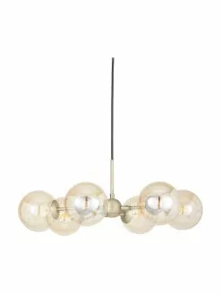 Halo Design Design Pendelleuchte Atom aus Glas, Ø 57 x H 28 cm -Leuchten Verkaufsladen Design Pendelleuchte Atom aus Glas 4