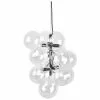 Westwing Collection Design Pendelleuchte Bubbles aus Glas, Ø 32 cm -Leuchten Verkaufsladen Design Pendelleuchte Bubbles aus Glas