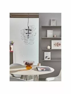 Westwing Collection Design Pendelleuchte Bubbles aus Glas, Ø 32 cm 10 Westwing Collection Design Pendelleuchte Bubbles aus Glas, Ø 32 cm -Leuchten Verkaufsladen Design Pendelleuchte Bubbles aus Glas 2