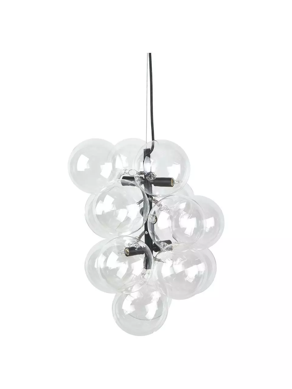 Westwing Collection Design Pendelleuchte Bubbles aus Glas, Ø 32 cm 3 Westwing Collection Design Pendelleuchte Bubbles aus Glas, Ø 32 cm