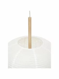 Westwing Collection Design Pendelleuchte Misaki aus Reispapier, Ø 35 x H 63 cm -Leuchten Verkaufsladen Design Pendelleuchte Misaki aus Reispapier 11