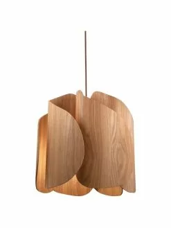 Fabas Luce Design Pendelleuchte Pevero aus Eschenholz, Ø 42 x H 33 cmNur noch wenige verfügbar