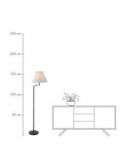 Nordlux Design Stehlampe Break mit Plissee-Schirm, Ø 44 x H 158 cmNur noch wenige verfügbar -Leuchten Verkaufsladen Design Stehlampe Break mit Plissee Schirm 2