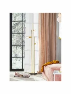 Jotex Design Stehlampe Panama in Gold, Ø 30 x H 150 cm -Leuchten Verkaufsladen Design Stehlampe Panama in Gold 3