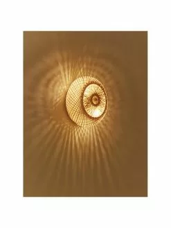 Westwing Collection Design Wandleuchte Evelyn aus Bambus, naturbelassen, Ø 25 cm, T 10 cm 12 Westwing Collection Design Wandleuchte Evelyn aus Bambus, naturbelassen, Ø 25 cm, T 10 cm -Leuchten Verkaufsladen Design Wandleuchte Evelyn aus Bambus naturbelassen 4