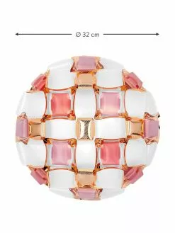 Slamp Design Wandleuchte Mida aus Kunststoff, B 32 x H 32 cm -Leuchten Verkaufsladen Design Wandleuchte Mida aus Kunststoff 5