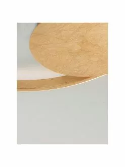 Dimmbare LED-Deckenleuchte Fuline in Gold, Ø 50 x H 5 cm -Leuchten Verkaufsladen Dimmbare LED Deckenleuchte Fuline in Gold 5