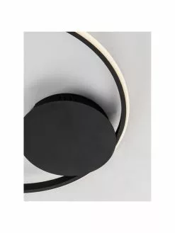 Dimmbare LED-Deckenleuchte Fuline in Schwarz, Ø 50 x H 5 cmNur noch 1 Artikel verfügbar -Leuchten Verkaufsladen Dimmbare LED Deckenleuchte Fuline in Schwarz 5