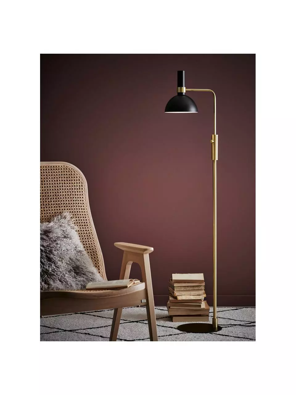 Markslöjd Dimmbare Leselampe Larry aus Metall, B 33 x H 146 cm 4 Markslöjd Dimmbare Leselampe Larry aus Metall, B 33 x H 146 cm – Bild 2