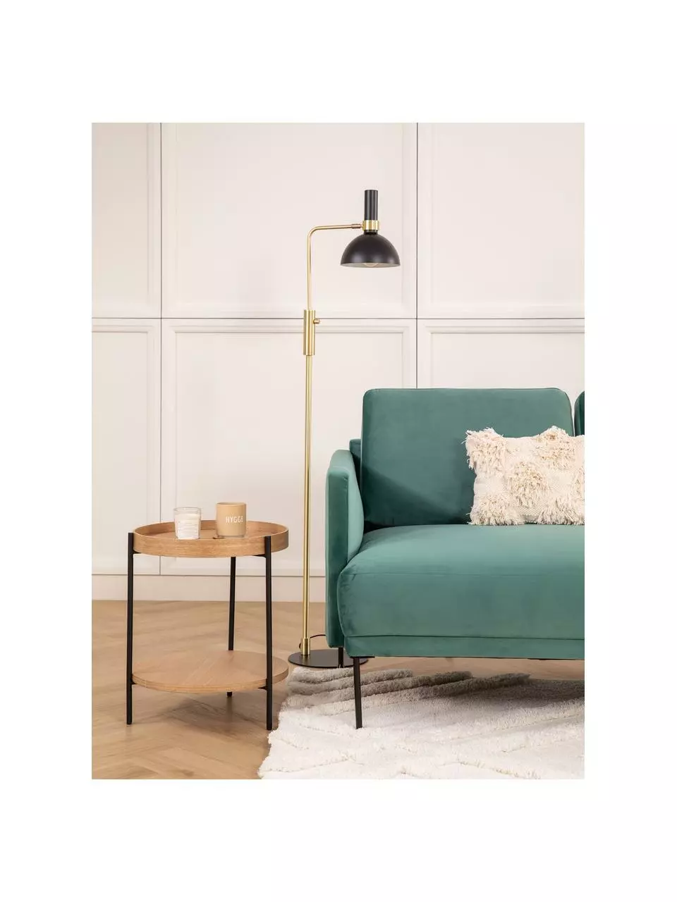 Markslöjd Dimmbare Leselampe Larry aus Metall, B 33 x H 146 cm 5 Markslöjd Dimmbare Leselampe Larry aus Metall, B 33 x H 146 cm – Bild 3