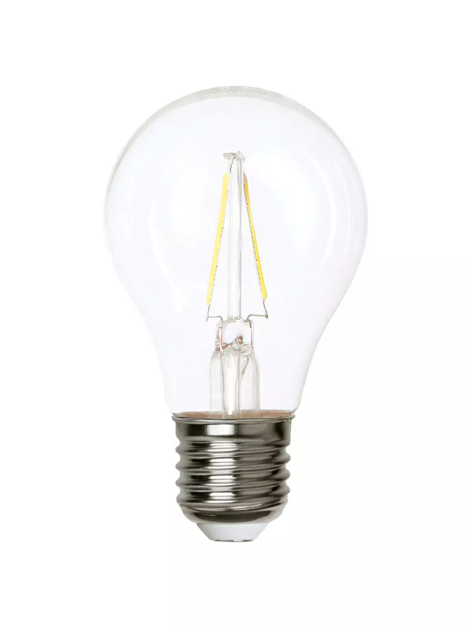 E27 Leuchtmittel, 220lm, warmweiß, 5 Stück, Ø 6 x H 11 cm 3 E27 Leuchtmittel, 220lm, warmweiß, 5 Stück, Ø 6 x H 11 cm