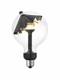 E27 Leuchtmittel, 400lm, dimmbar, warmwei&szlig;, 1 St&uuml;ck, Ø 12 x H 19 cm