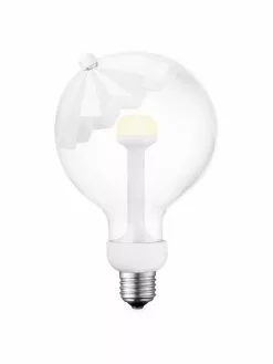 E27 Leuchtmittel, 400lm, dimmbar, warmwei&szlig;, 1 St&uuml;ck, Ø 12 x H 19 cm