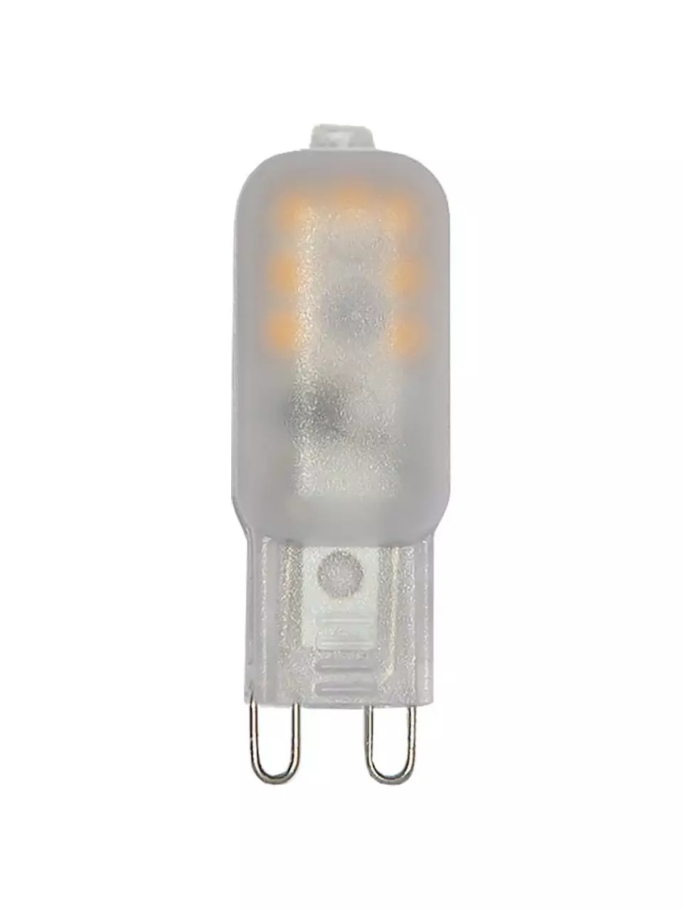 G9 Leuchtmittel, 110lm, dimmbar, warmweiß, 3 Stück, B 2 x H 5 cm 3 G9 Leuchtmittel, 110lm, dimmbar, warmweiß, 3 Stück, B 2 x H 5 cm