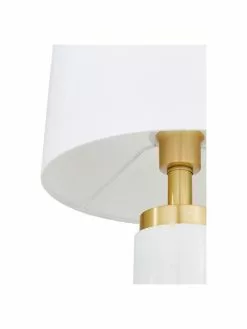 Westwing Collection Glam-Tischlampe Miranda mit Marmorfuß, Ø 28 x H 48 cm -Leuchten Verkaufsladen Glam Tischlampe Miranda mit Marmorfuss 11