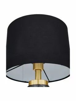 Westwing Collection Glam-Tischlampe Miranda mit Marmorfu&szlig;, Ø 28 x H 48 cm -Leuchten Verkaufsladen Glam Tischlampe Miranda mit Marmorfuss 4