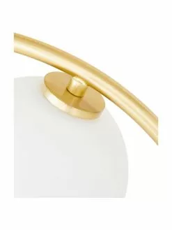 Westwing Collection Glam-Tischlampe Soho mit Marmorfu&szlig;, B 40 x H 42 cm -Leuchten Verkaufsladen Glam Tischlampe Soho mit Marmorfuss 4