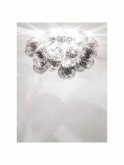 By Rydens Glaskugel-Deckenleuchte Gross, Ø 50 x H 27 cm -Leuchten Verkaufsladen Glaskugel Deckenleuchte Gross 11