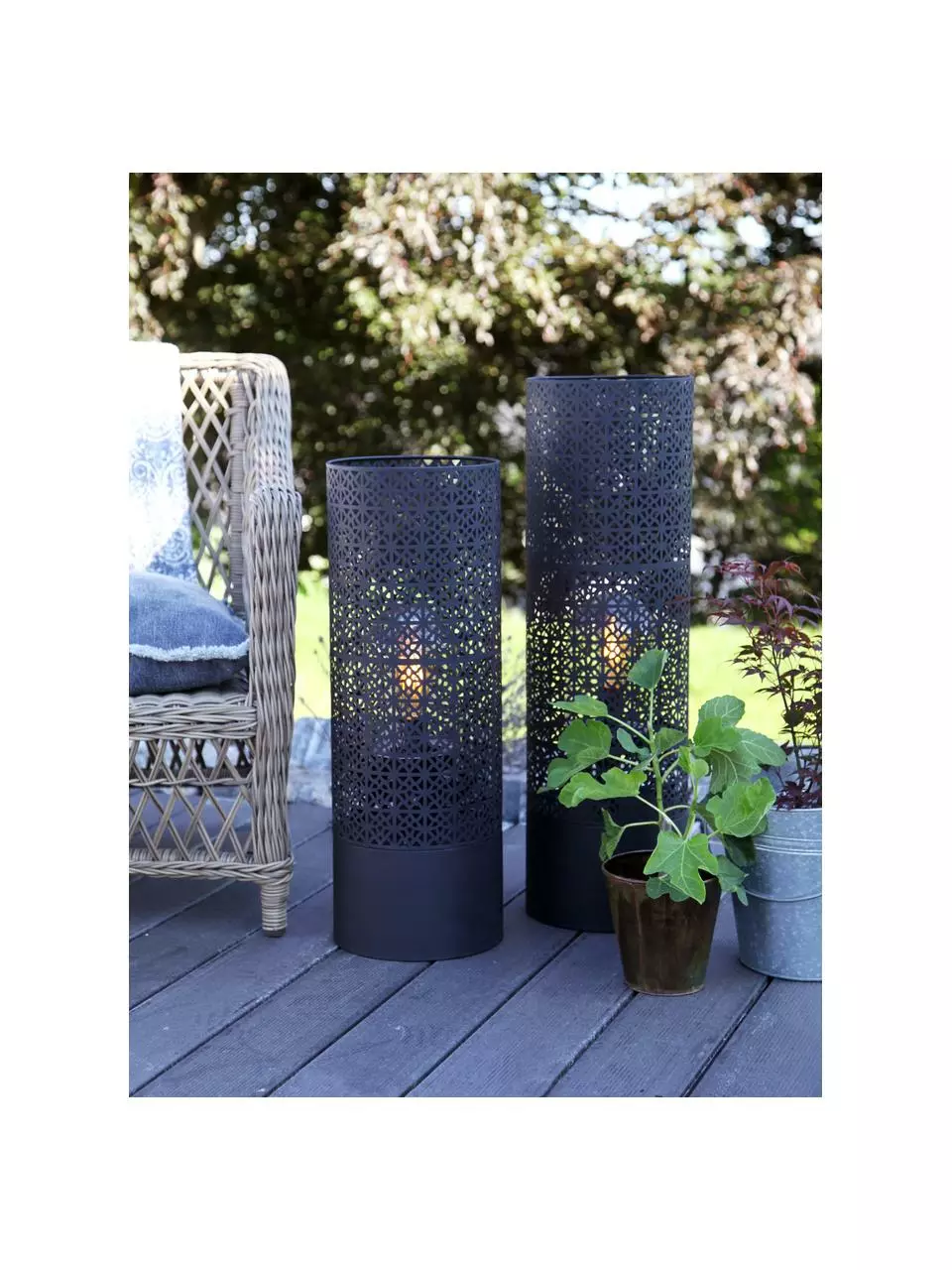 By Rydens Große Bodenleuchte Maison mit Stecker, Ø 24 x H 78 cm 4 By Rydens Große Bodenleuchte Maison mit Stecker, Ø 24 x H 78 cm – Bild 2